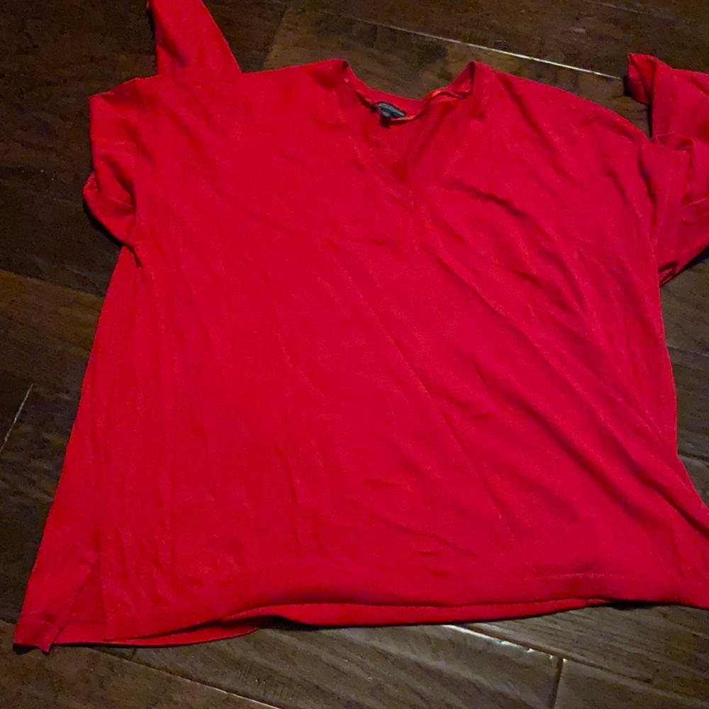 Lane Bryant 26/28 Read V-neck sweater